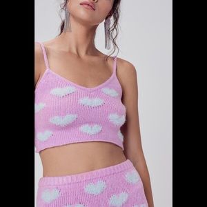 For love and lemons scarlet sweater crop top